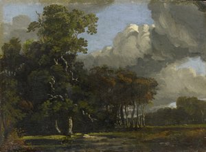 Paysage forestier, vers 1816 - 1820